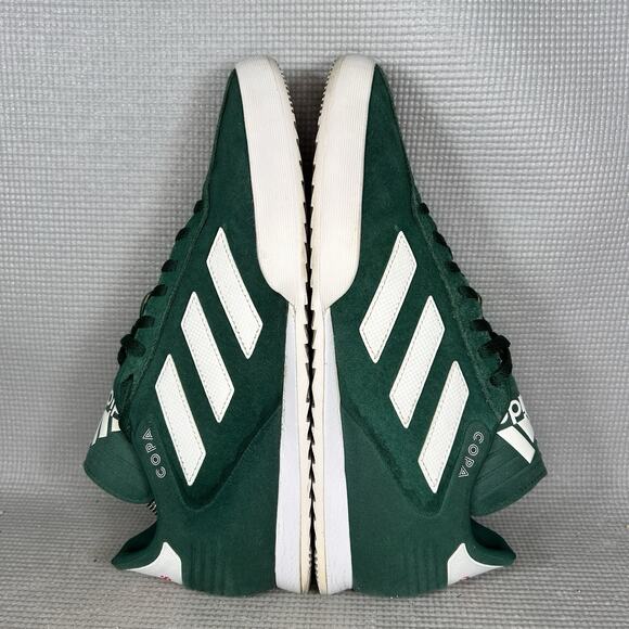 Adidas VINTAGE Copa Super Mens Size 10 B37086 Green Suede White Shoes Sneakers - Picture 7 of 11